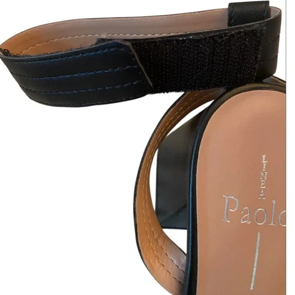 NWOT Linea Paolo Women Emmie Block Heel Ankle Strap Sandals Size 8.5 - Picture 8 of 8